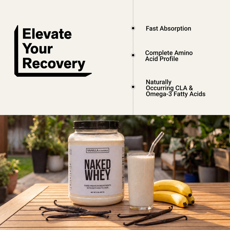 Vanilla Whey Protein Powder - Vanilla